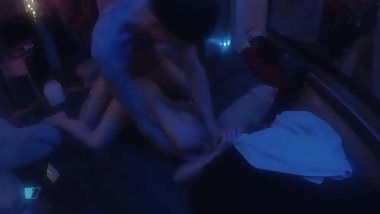 TEEN PAWG - Tinder Slut Blind Folded and Destroyed