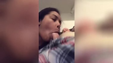 Black Girl From Tinder Sucking Cock