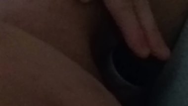 Teen girl fucking herself with dildo