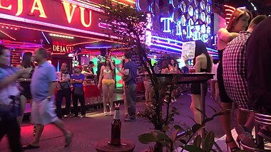 Bangkok Nightlife - Thai Prostitute - Soi Cowboy After Midnight