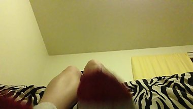 EXTREMELY Dirty socks tease girl