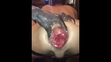 The bottom I like - well trained anal cunt for fisting & barebacking