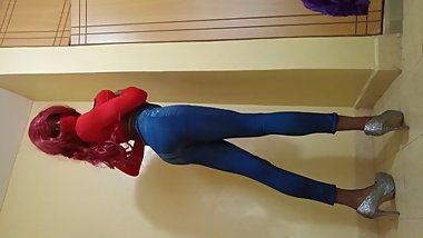 Jeans;Heels And A Slut