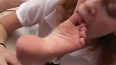 IWF - Sorority Sister Fake Carmella Tricks Shy Into Footworship