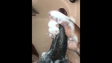 Big Black Dick in the Shower
