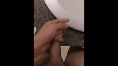 just horny me jerking off little