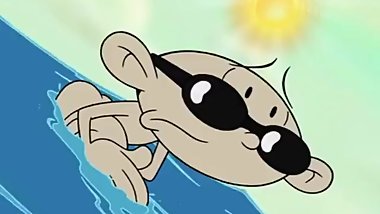 ENF Cartoon- Naked and Humilated on Beach
