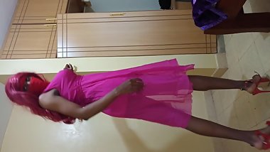 My Cock Kept Poking My Pink Dress