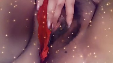 Playing with my pussy in sexy lingerie