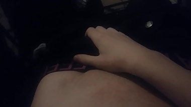 Teen having a wank